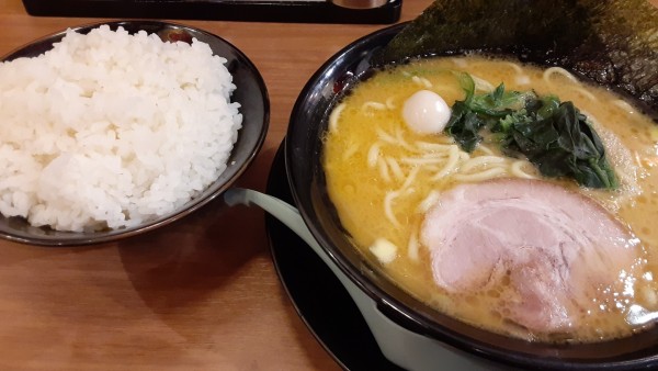 「ラーメン　ライス大」@志木商店の写真