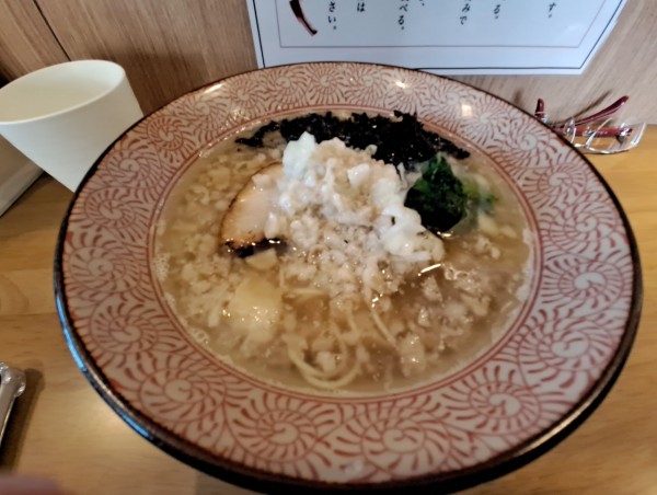 「豚煮干そば背脂マシマシ」@麺屋いとう 東金店の写真
