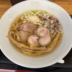 牛骨だし中華そば(塩)味玉