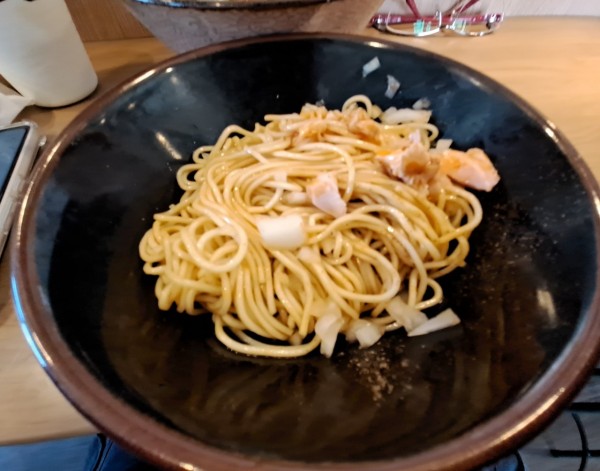 「辛い和え玉」@麺屋いとう 東金店の写真