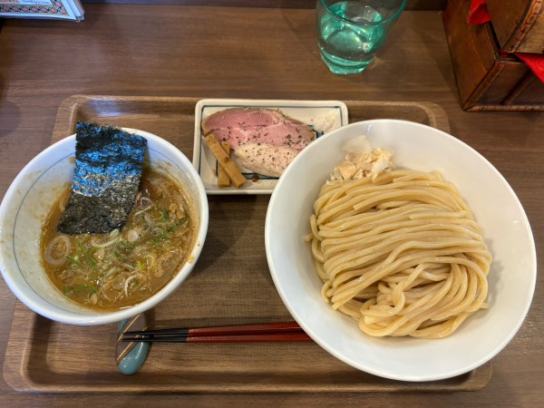 「大山鶏つけめん」@つけめん さなだの写真