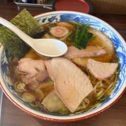 焼豚ワンタン麺