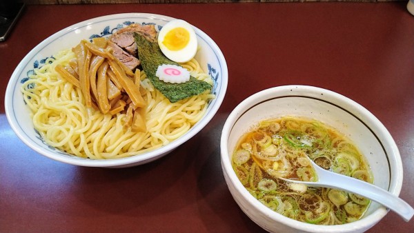 「魚介もりそば(中･麺硬め)＋メンマ」@鎌倉大勝軒の写真