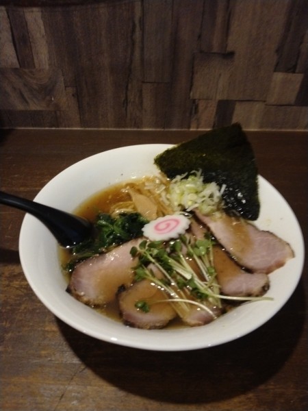 「醤油チャーシュー麺」@麺工房 空と太陽の写真