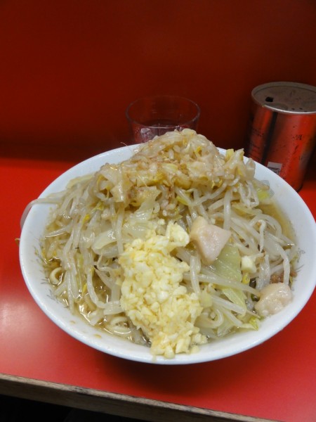 「小豚700円全部」@ラーメン二郎 三田本店の写真