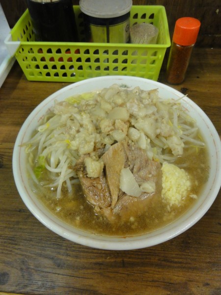 「小850円全部」@ラーメン二郎 品川店の写真