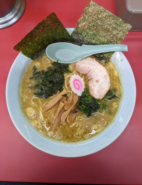 「ラーメン+カレー粉」@ラーメンショップ 犬塚本店の写真