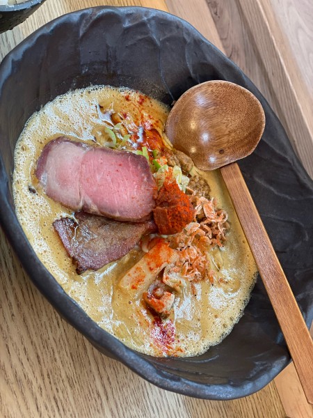 「辛味噌濃厚えびそば」@えびそば 緋彩の写真