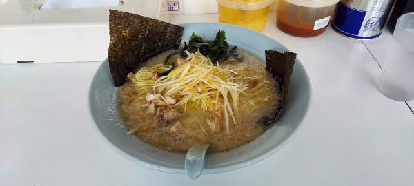 「ネギラーメン(しょうゆ)」@ラーメンショップ 吉田川尻店の写真