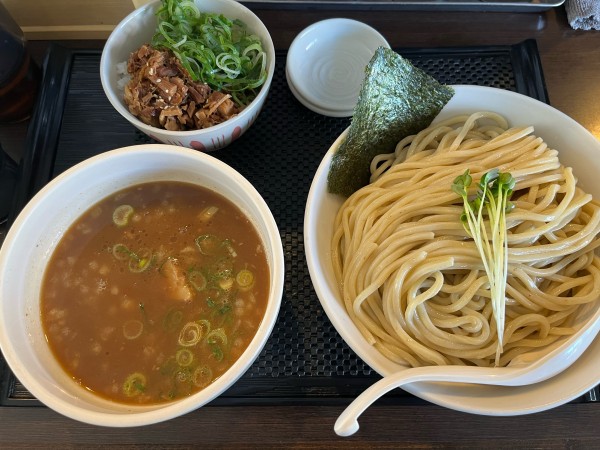 「つけ麺(大盛)」@ブラウンの写真