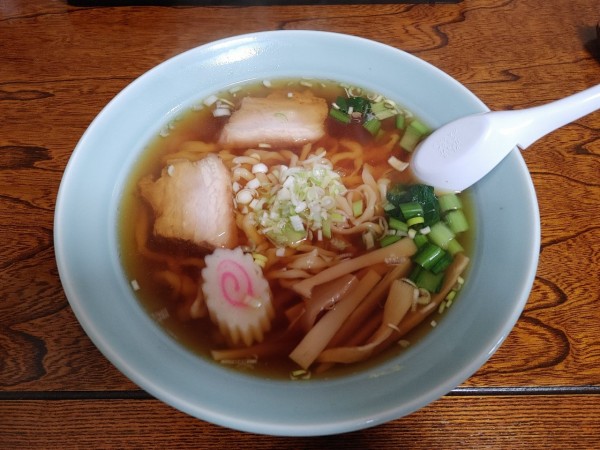 「本格手打ラーメン　大盛り　750+100円」@ラーメン処 天神の写真