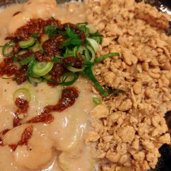 激辛チキンキーマ＆パイタンGES 合がけ