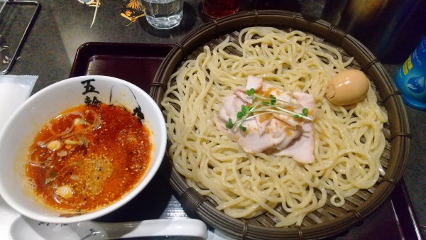 「辛味五輪洞つけ麺（中）」@麺屋武蔵 五輪洞の写真