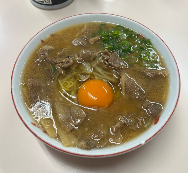 「中華そば 中肉＋生玉子」@中華そば いのたに 本店の写真