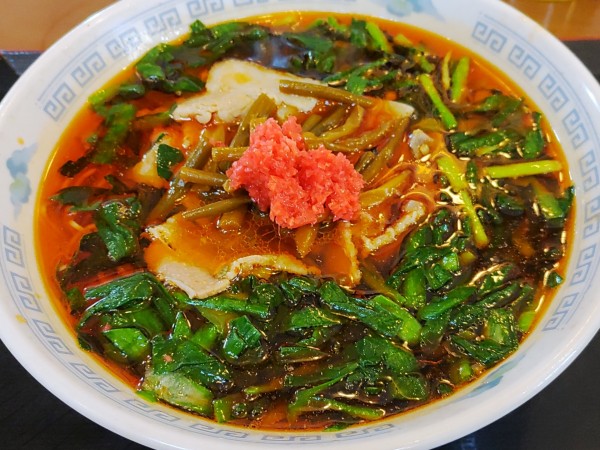 「満州にらラーメン 800円」@さかえや本店の写真