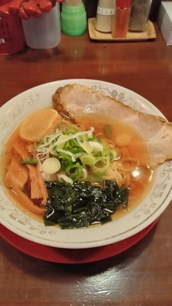 「煮干しラーメンあっさり細」@煮干し中華専門店 つじ製麺所の写真