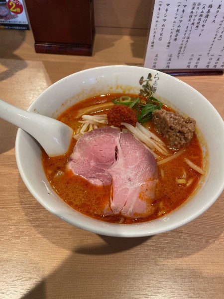「辛味噌ラーメン」@らぁ麺 はやし田 中目黒店の写真