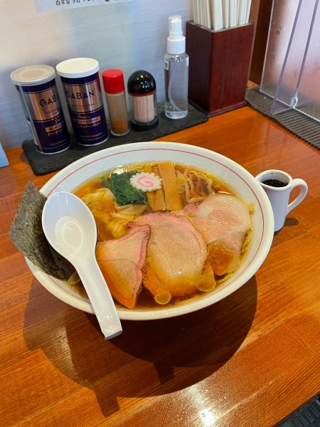 「特製ワンタン麺 990円」@自家製手打中華そば もり中の写真