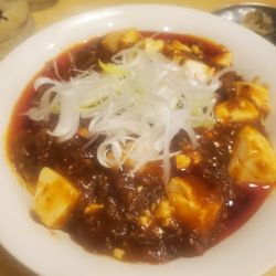 麻婆麺辛さ0度ライス付き９９０円