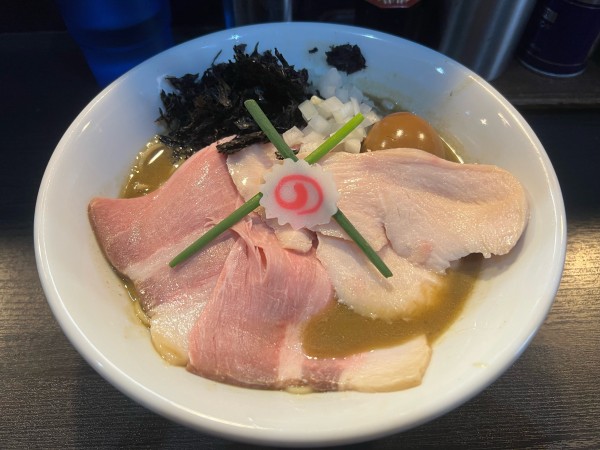 「特製濃厚そば」@中華そば いづるの写真