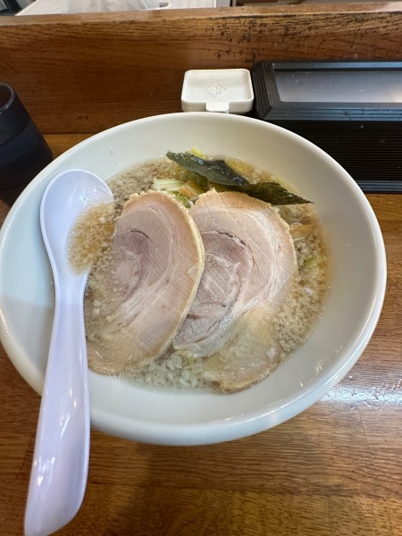 「しょうゆ　ちょってり　830円」@一条流 がんこラーメン 南千住店の写真
