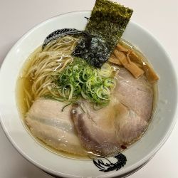 塩煮干中華そば800円