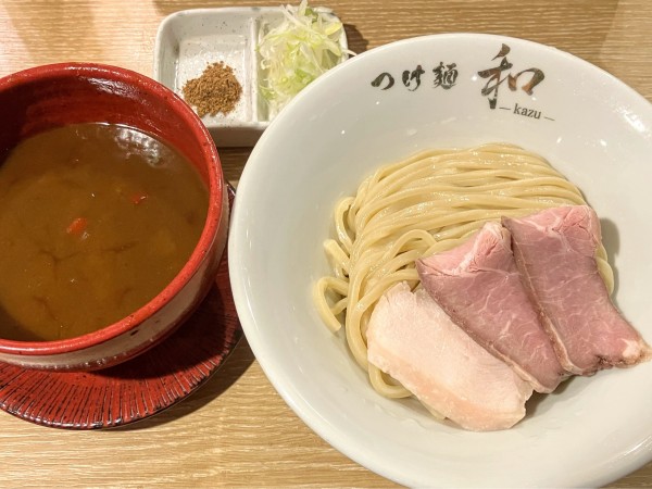 「カレーつけ麺小1150円」@つけ麺和 盛岡フェザン店の写真