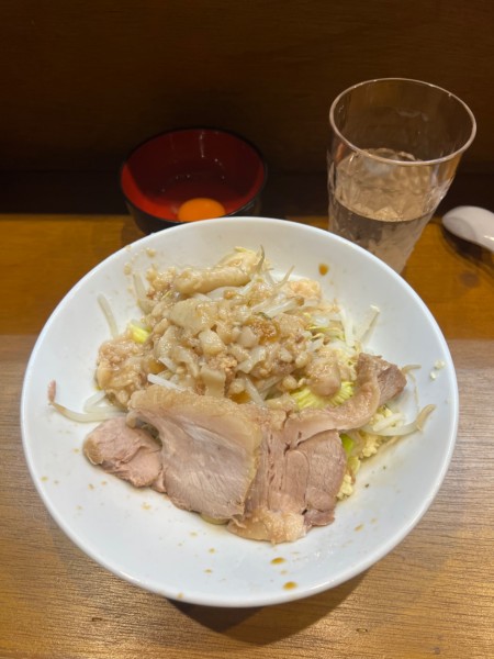 「少なめ汁なし」@麺屋 RiSAの写真