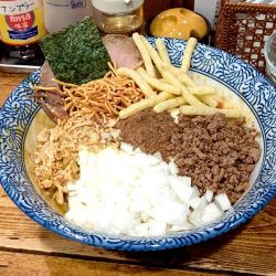 旅のインドのまぜそば920円ベビチーチャ150円