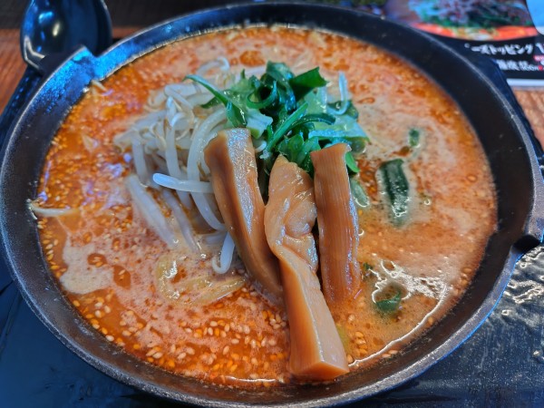「焼き味噌らーめん」@麺屋 蔵人 湊店の写真