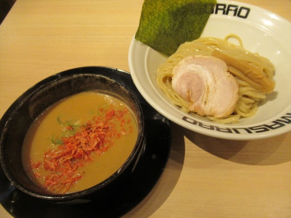 「海老つけ麺（900円）」@益荒男ラーメンの写真