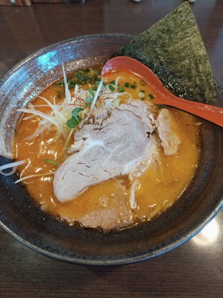 「濃厚味噌らーめん」@小樽らーめん 豆の木 蓮田店の写真