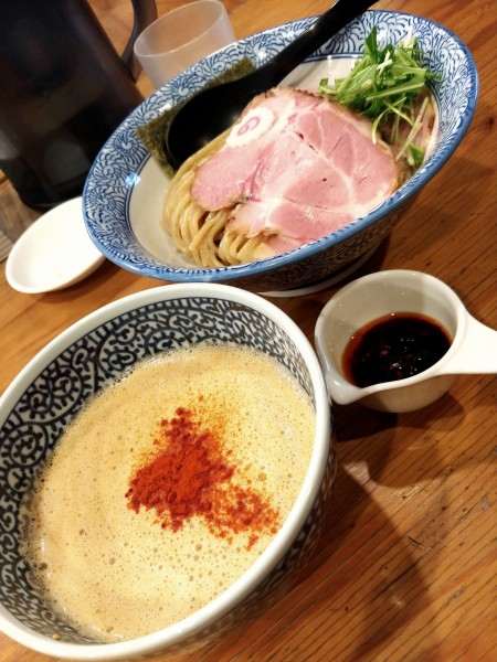 「みそつけ麺・味変ラー油増し」@つけ麺 いちびりの写真