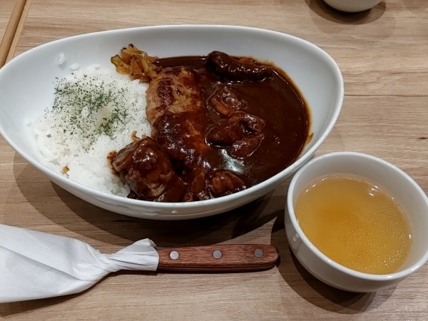「ハンバーグカレー（1,309円）」@デンバープレミアム 高崎オーパ店の写真