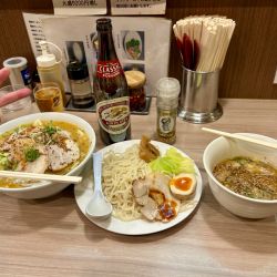 醤油つけ麺(650¥)