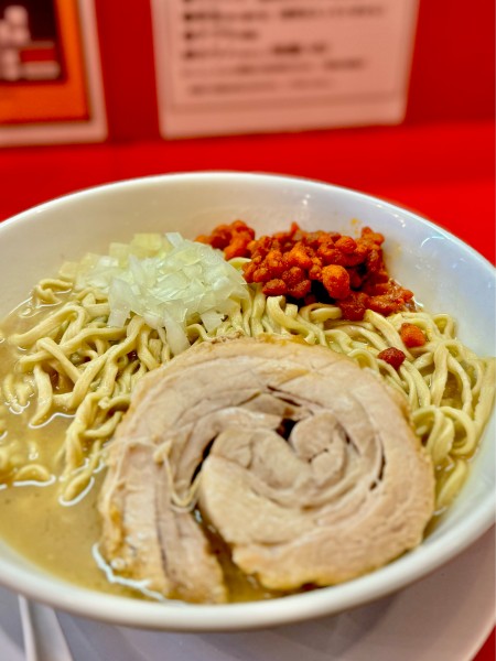 「ラーメン850円（麺量300g）」@自家製麺 ダイサンの写真