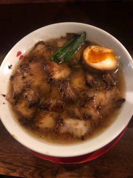 「焼豚ラーメン ニンニクチャーハン」@焼豚ラーメン 三條の写真