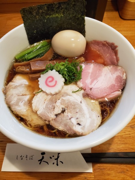 「特製しなそば（麺大盛・無料）」@しなそば 天味の写真