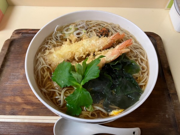 「天麩羅そば大盛り」@やぶ千の写真