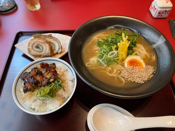 「極みうなそばセット」@大塚 うなぎ宮川の写真