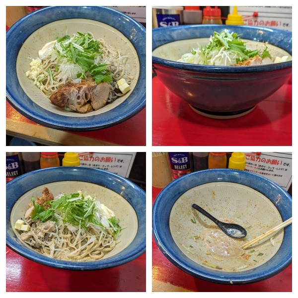 「【限定】和風キノコバター➕麺増し600g申請」@鷹の目 大宮店の写真