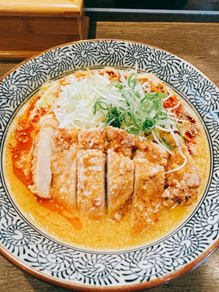 「味噌パーコー麺」@らーめん楓の写真