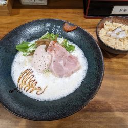 鯛塩濃厚そば＋鯛茶漬け