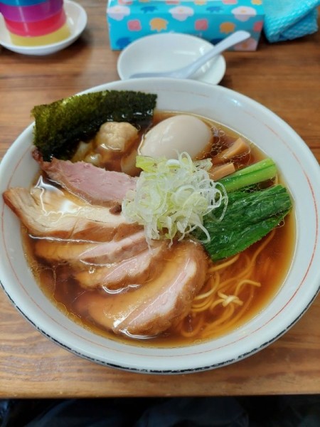 「全部のせらーめん＋肉米」@らぁめん 夢の写真