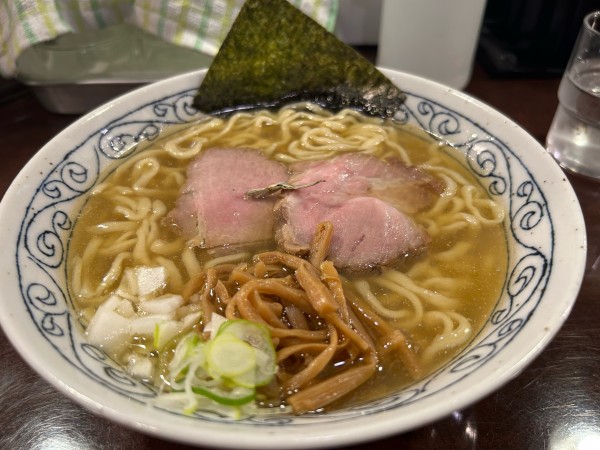 「煮干しそば塩980円」@中華そば 敦の写真