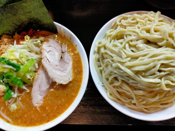 「【限定】味噌1200円(つけ麺大250円)+生姜50円」@豚星。の写真