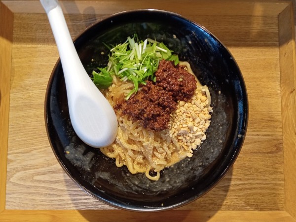 「汁なし担々麺Q+肉みそ増し」@担々麺 かんだ橋の写真