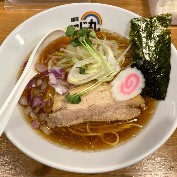 「らーめん黒 650円」@麺屋 にじ丸の写真