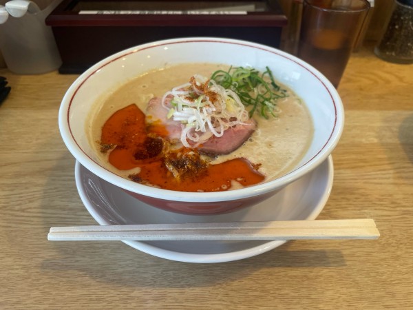 「特製サバ白湯スパイシー」@らーめん 香澄 中崎町店の写真