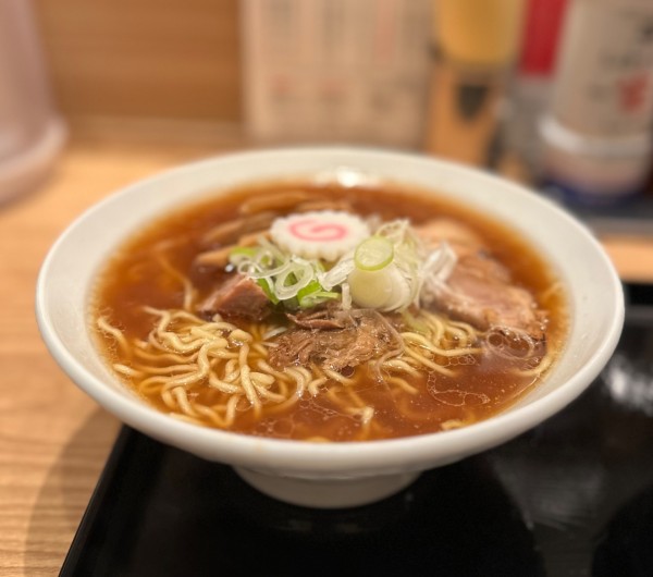 「中華そば＋ミニかつ丼」@虎ノ門 嚆矢の写真